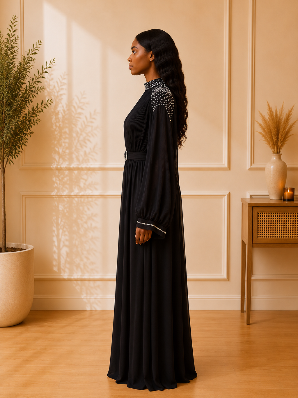 Brown majesty dress