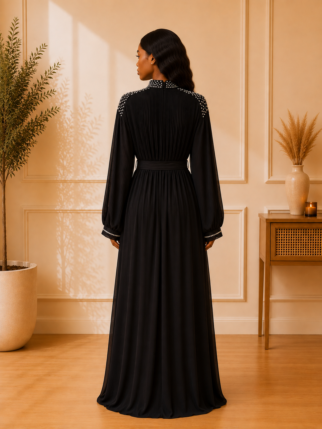 Brown majesty dress